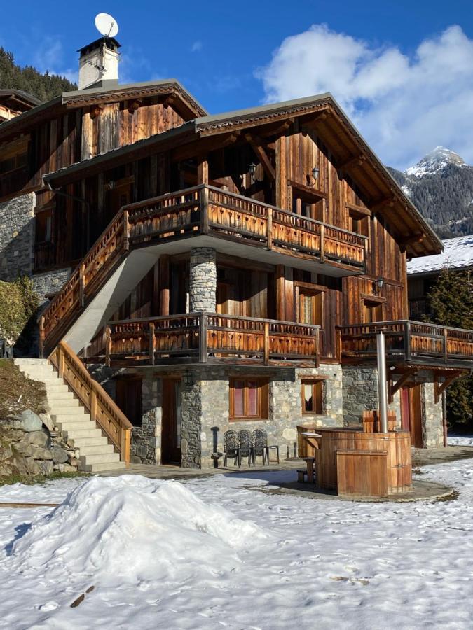 Chalet Des Trappeurs Coeur Vanoise 15 Persons ลาปลาญ ภายนอก รูปภาพ